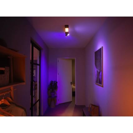 Philips - LED RGBW Dimbar spotlight Hue CENTRIS 2xGU10/4,2W/230V + LED/11W 2000-6500K