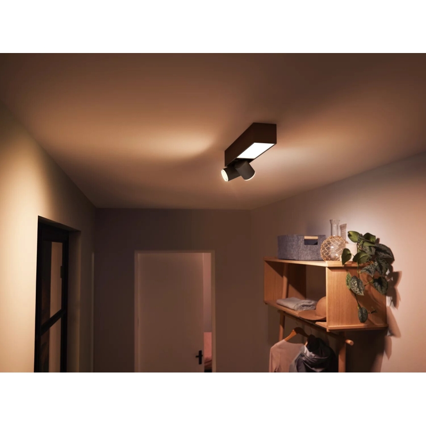 Philips - LED RGBW Dimbar spotlight Hue CENTRIS 2xGU10/4,2W/230V + LED/11W 2000-6500K