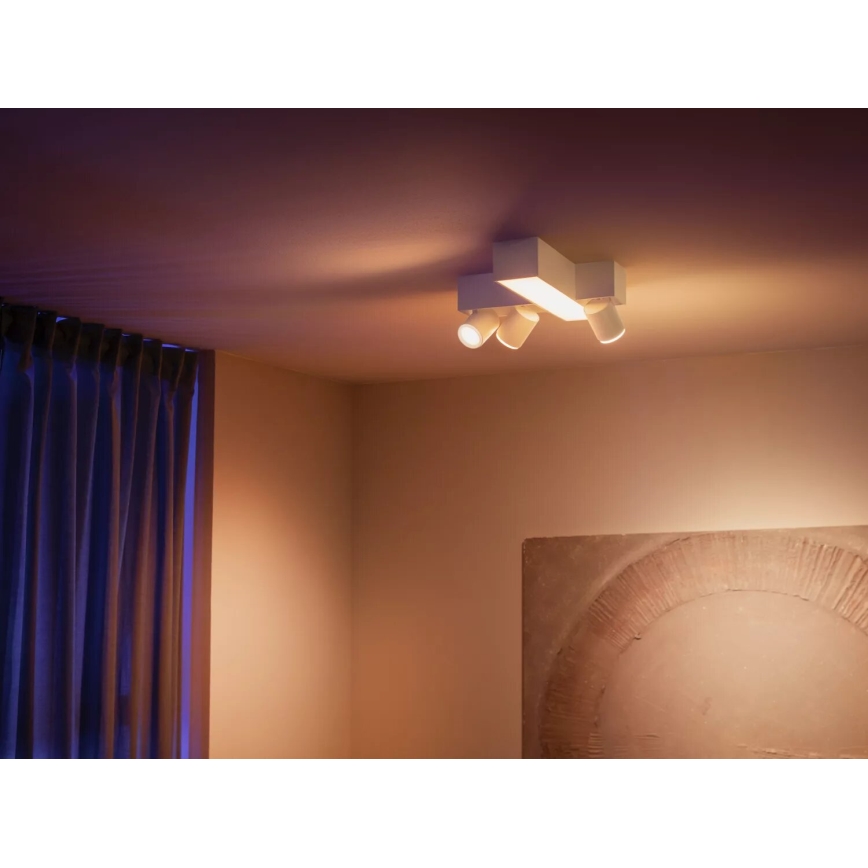 Philips - LED RGBW Dimbar spotlight Hue CENTRIS 3xGU10/4,2W/230V + LED/11W 2000-6500K