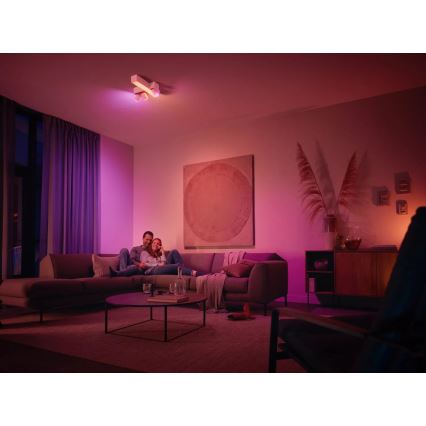 Philips - LED RGBW Dimbar spotlight Hue CENTRIS 3xGU10/4,2W/230V + LED/11W 2000-6500K