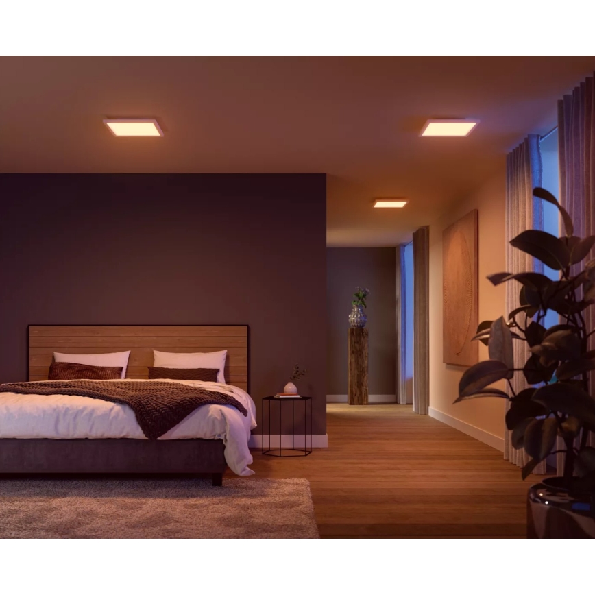 Philips - LED RGBW Dimbar taklampa Hue SURIMU LED/27W/230V