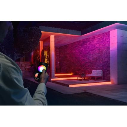Philips -LED RGBW dimbar utomhus-LED-remsa Hue FLUX 10m LED/30W/230V 2200-6500K IP67