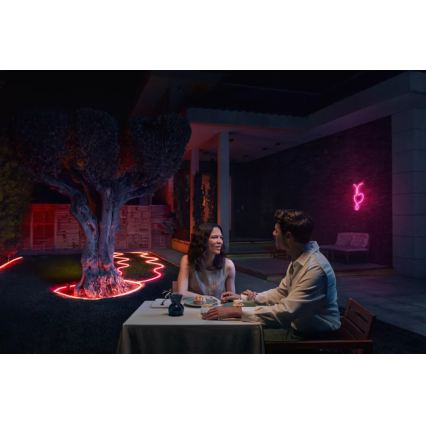 Philips - LED RGBW dimbar utomhusremsa Hue NEON 5m LED/30W/230V 2200-6500K IP67