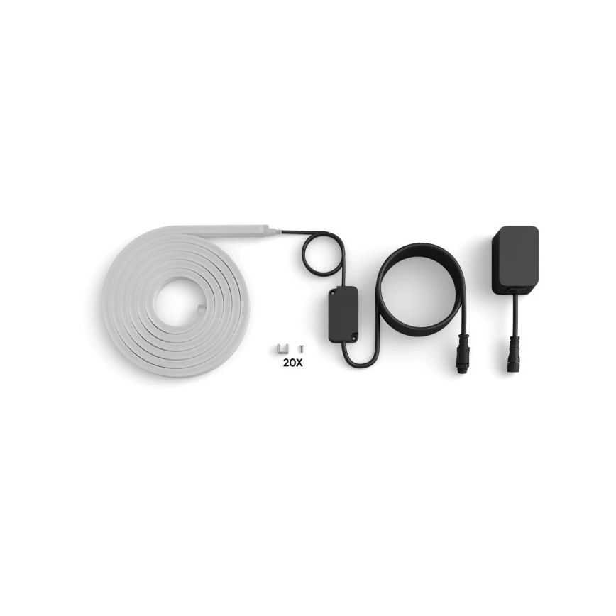 Philips - LED RGBW dimbar utomhusremsa Hue NEON 5m LED/30W/230V 2200-6500K IP67