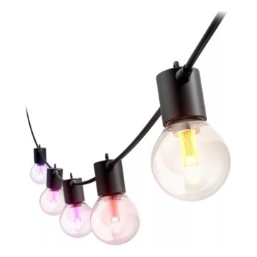 Philips - LED RGBW dimbar utomhusljusslinga Hue FESTAVIA 30xLED 21m IP65