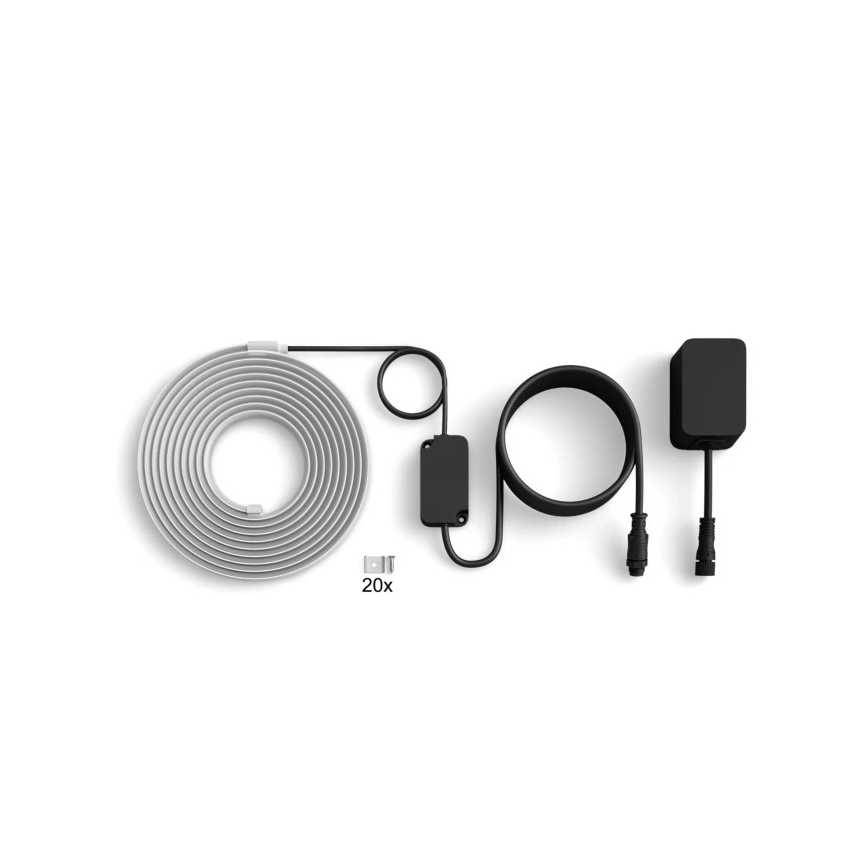 Philips - LED RGBW dimbar utomhusremsa Hue FLUX 5m LED/30W/230V 2200-6500K IP67