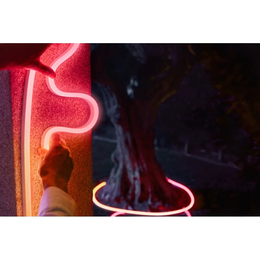 Philips - RGBW-dimbart utomhus-LED-remsa Hue NEON 10 m LED/30W/230V 2200-6500K IP67