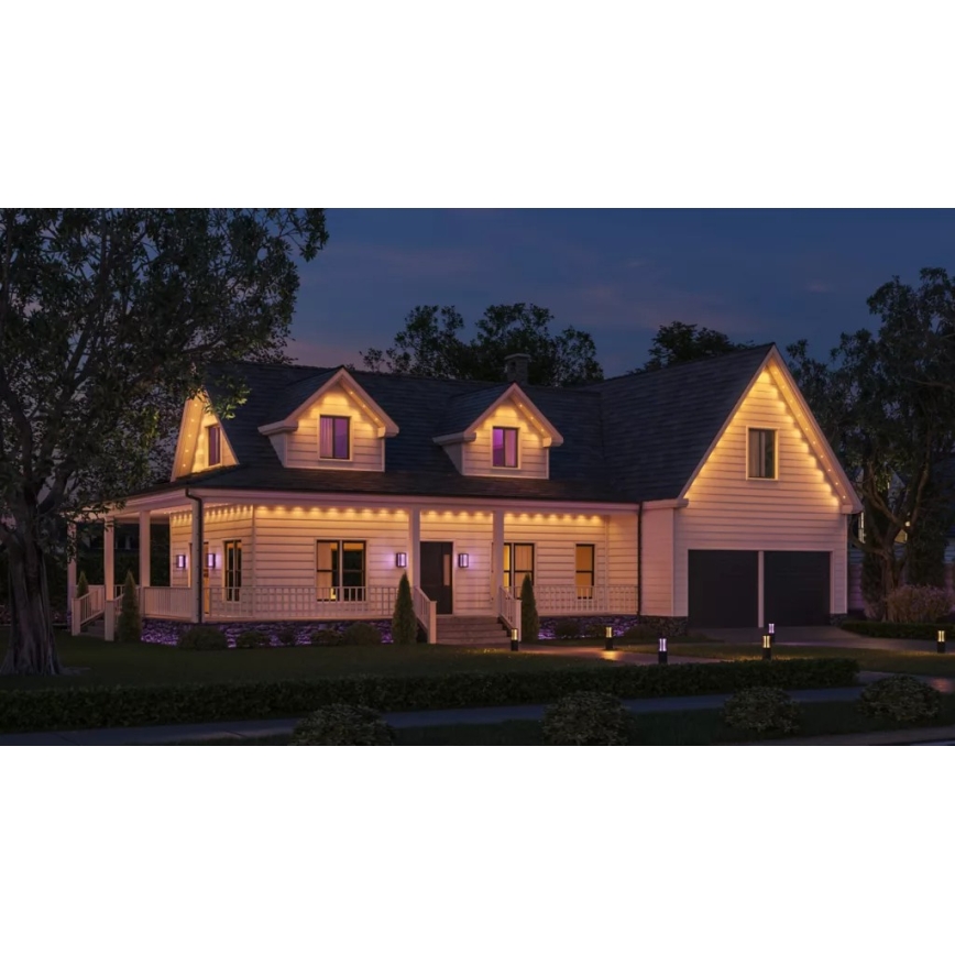 Philips - LED RGBW dimbar utomhusslinga Hue FESTAVIA 32xLED 18m 1000-20000K IP65