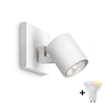 Philips - LED RGBW Dimbart spotarmatur RUNNER 1xGU10/6,5W/230V 2700-6500K vit