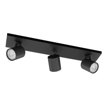 Philips - LED RGBW Dimbart spotarmatur RUNNER 3xGU10/6,5W/230V 2700-6500K svart