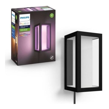 Philips - LED RGBW Dimbart utomhus vägglampa Hue IMPRESS 2xLED/8W/24V 2000-6500K IP44