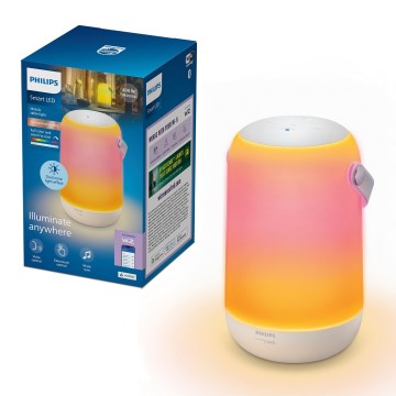 Philips - LED RGBW dimmbar bärbar beröringsstyrd bordslampa SMART LED/13,5W/3,6V 2200-6500K Wi-Fi 1800 mAh