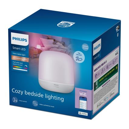 Philips - LED RGBW dimbar beröringsstyrd bordslampa SMART LED/9W/230V 2200-6500K Wi-Fi