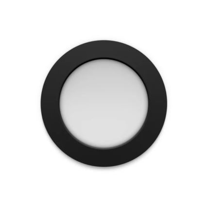 Philips - LED RGBW dimbar infälld badrumsarmatur Hue SLIM LED/12W/230V 1000-20000K svart IP44