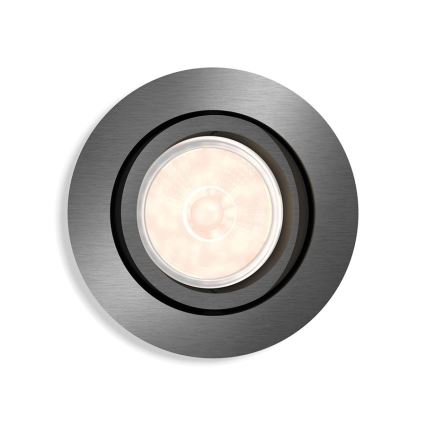 Philips - LED RGBW dimbar infälld downlight DONEGAL 1xGU10/4,8W/230V + fjärrkontroll