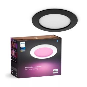 Philips - LED RGBW Ljusreglerad hängande badrumslampa Hue SLIM LED/12W/230V IP44 2200-6500K