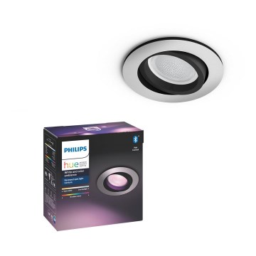 Philips - LED RGBW Ljusreglerad upphängd taklampa Hue CENTURA 1xGU10/5,7W/230V