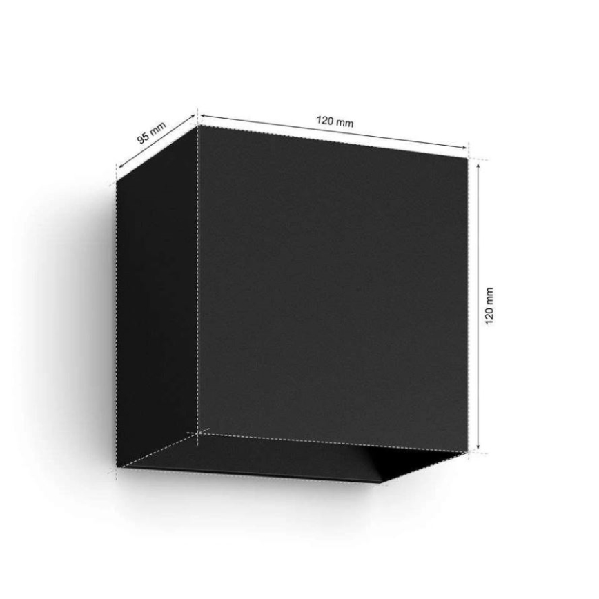 Philips - LED RGBW Dimbar vägglampa utomhus Hue RESONATE LED/8W/230V 2000–6500K IP44