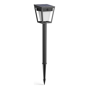 Philips - LED Solarlampa med rörelsesensor och skymningssensor NISSA LED/1,8W/3,7V 2600 mAh 3000K IP44