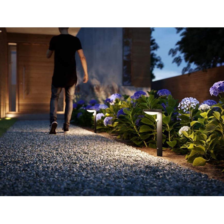 Philips - LED solcellslampa med rörelse- och skymningssensor LED/1,2W/4V 1800 mAh 3000K IP44