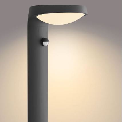 Philips - LED solcellslampa med rörelse- och skymningssensor LED/1,2W/4V 1800 mAh 3000K IP44