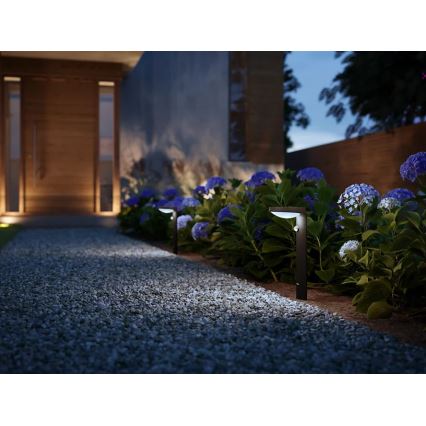 Philips - LED solcellslampa med rörelse- och skymningssensor LED/1,2W/4V 1800 mAh 4000K IP44