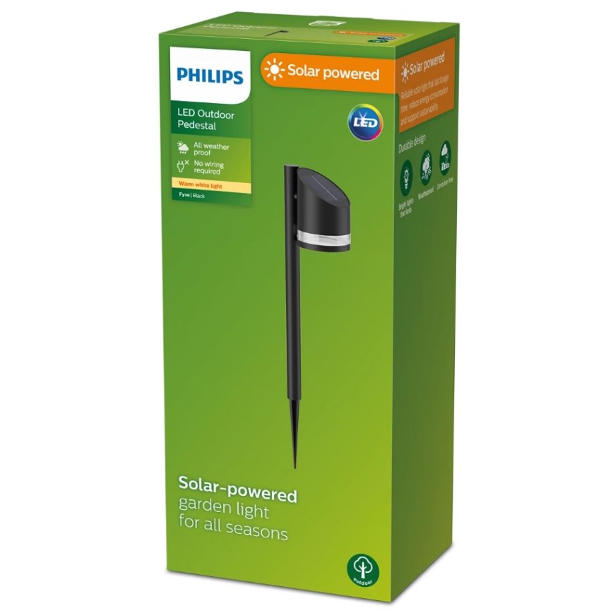 Philips - LED Solarlampa FYCE LED/1,5W/3,7V 1200 mAh IP44