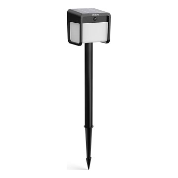 Philips - LED solcellslampa med rörelse- och skymningssensor EZRA LED/1,8W/3,7V 2600 mAh 3000K IP44