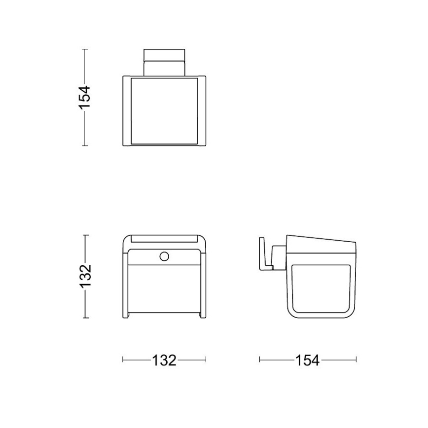 Philips - LED solcellsvägglampa med rörelse- och skymningssensor EZRA LED/1,8W/3,7V 2600 mAh 3000K IP44