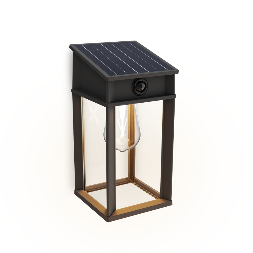 Philips - LED solcellsvägglampa med rörelse- och skymningssensor GERI LED/3,2W/3,7V 2600 mAh 2700K IP44