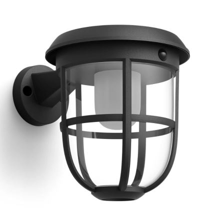 Philips - LED solcellsvägglampa med rörelse- och skymningssensor RADII LED/1,3W/3,7V 2000 mAh 3000K IP44