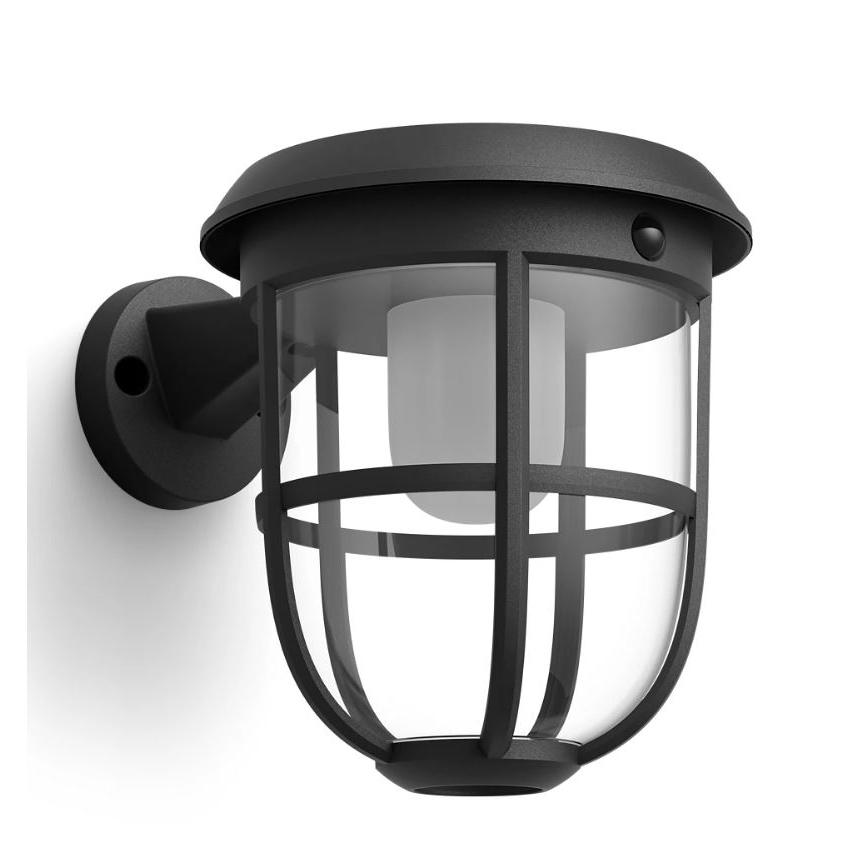 Philips - LED solcellsvägglampa med rörelse- och skymningssensor RADII LED/1,3W/3,7V 2000 mAh 3000K IP44