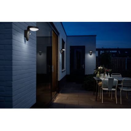 Philips - LED solcellsvägglampa med rörelse- och skymningssensor LED/1,2W/4V 1800 mAh 4000K IP44