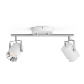 Philips - LED-spotlampa 2xLED/4,3W/230V 2200/2500/2700K