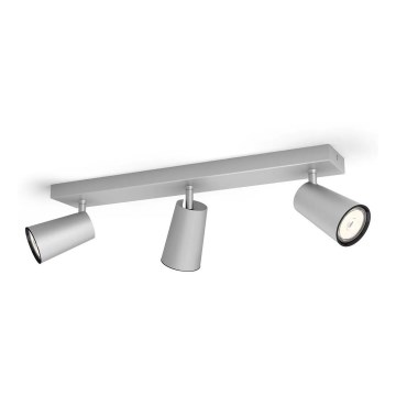 Philips - LED Spotlight  3xGU10/4,5,5W/230V