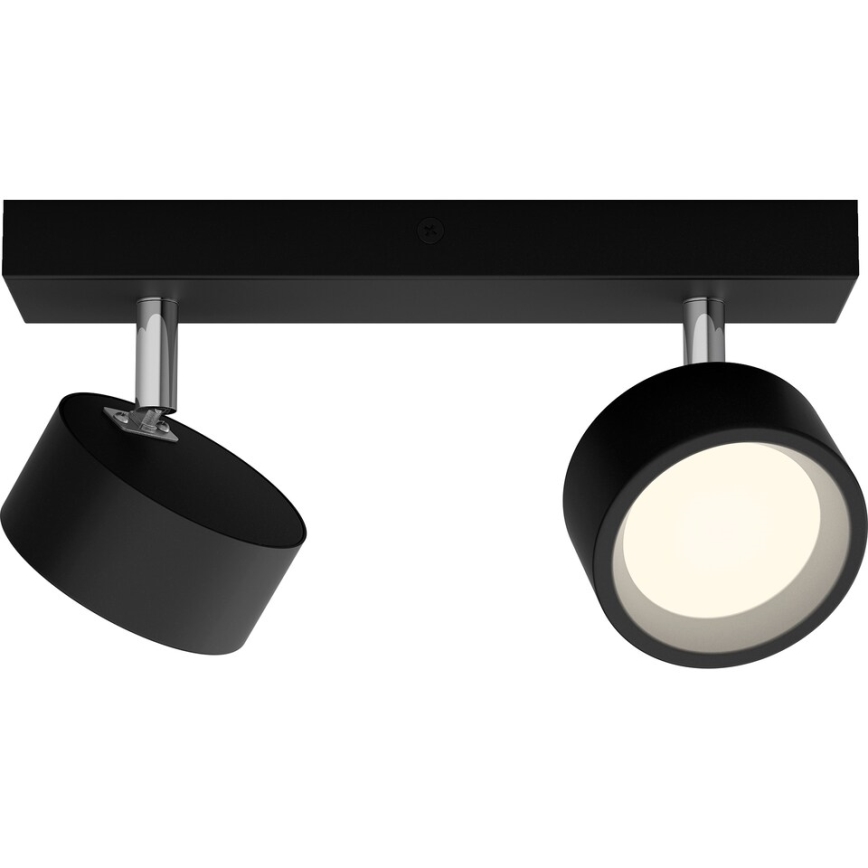 Philips - LED spotlight 2xLED/5,5W/230V svart