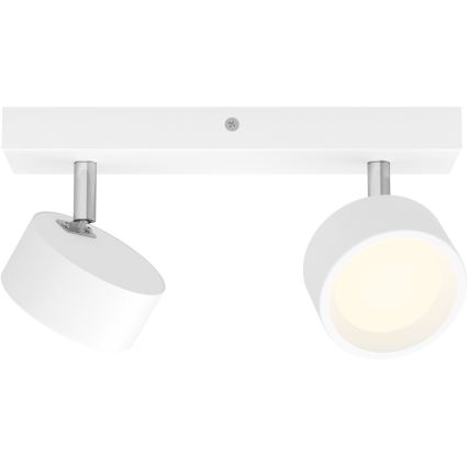 Philips - LED spotlight 2xLED/5,5W/230V vit