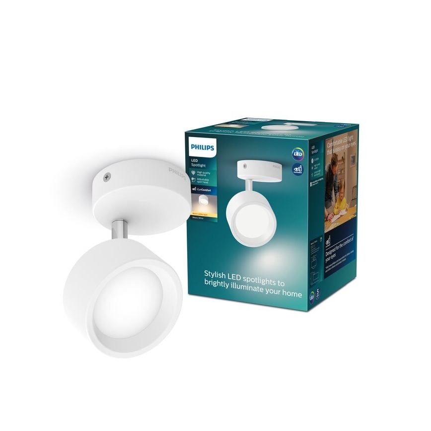 Philips - LED spotlight LED/5,5W/230V vit