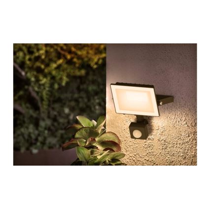 Philips - LED-strålkastare med rörelsesensor LOIS LED/20W/230V IP65 3000K