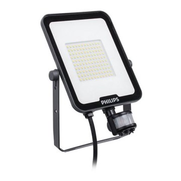 Philips - LED strålkastare med sensor LED/50W/230V 4000K IP65