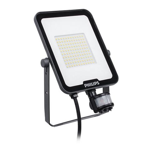 Philips - LED strålkastare med sensor LED/50W/230V 4000K IP65