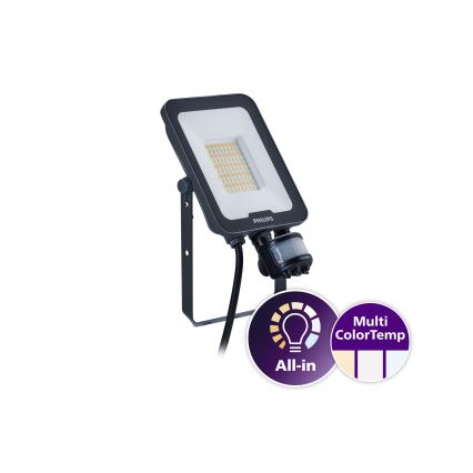 Philips - LED-reflektor med rörelse- och skymningssensor LEDINAIRE ALL-IN LED/30W/230V 3000/4000/6500K IP65