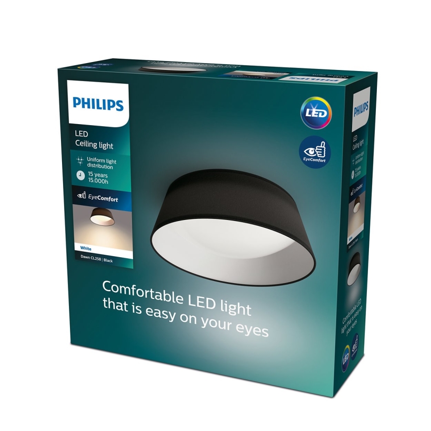 Philips - LED Takbelysning DAWN LED/14W/230V Svart