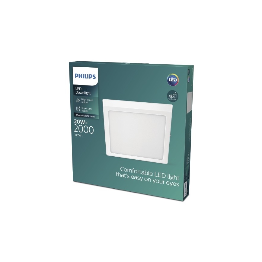 Philips - LED Takbelysning LED/20W/230V 2700K vit