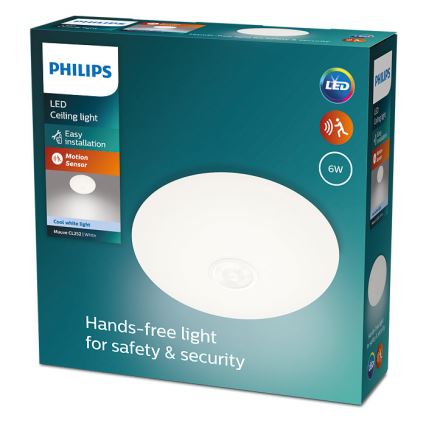 Philips - LED taklampa med en sensor MAUVE LED/6W/230V 4000K