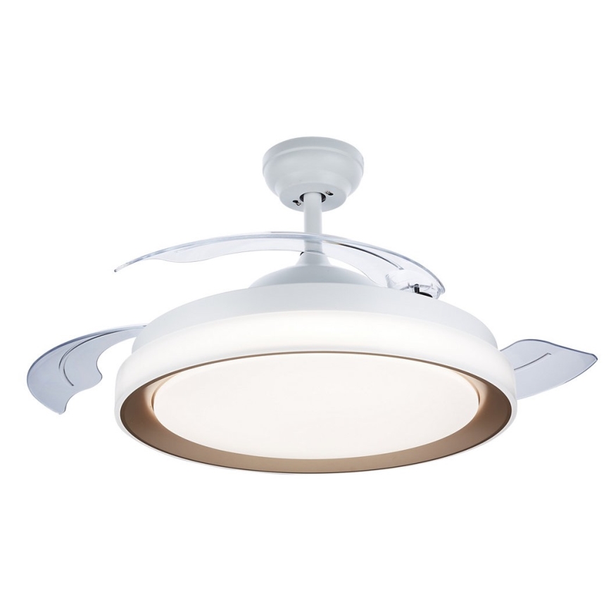 Philips - LED taklampa med inbyggd fläkt LED/35W/230V 5500/4000/2700K guld + fjärrkontroll