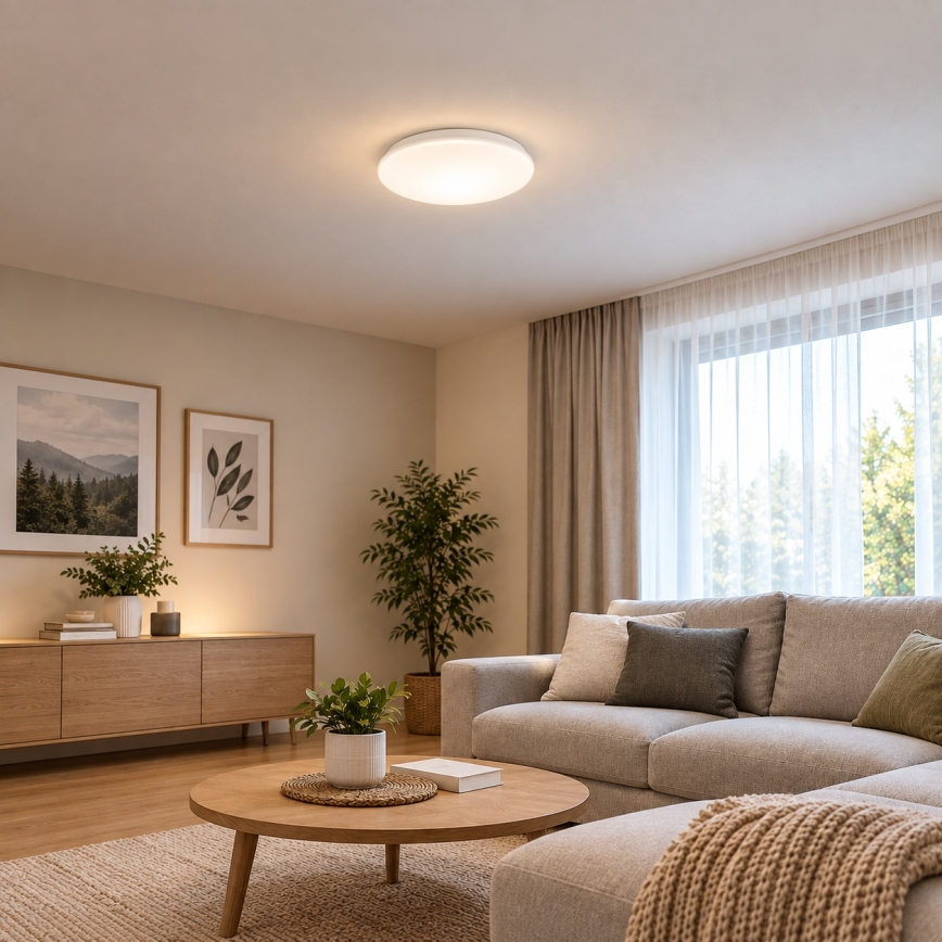 Philips - LED-taklampa MOIRE LED/10W/230V 2700K Ø 24 cm
