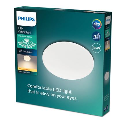 Philips - LED taklampa MOIRE LED/36W/230V 2700K