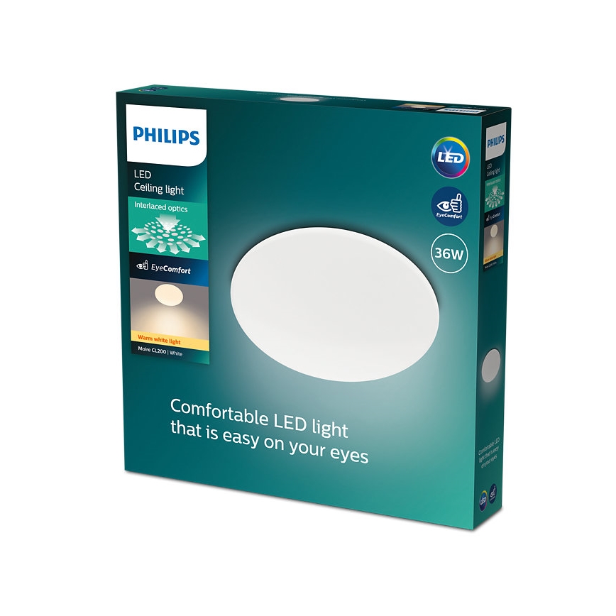 Philips - LED taklampa MOIRE LED/36W/230V 2700K