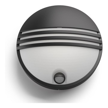 Philips - LED Utomhus Vägglampa med Sensor 1xLED/6W/230V IP44